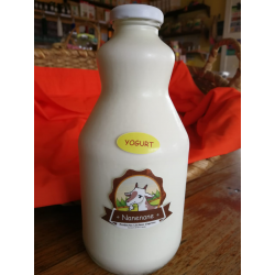 Yogurt de Cabra Natural - BOTELLA 1 Litro